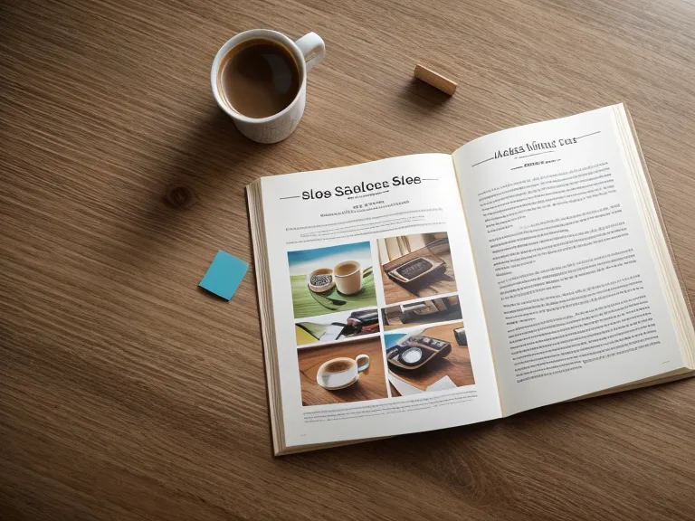 Ausgedruckte Landingpage mit bunten Notizzetteln und Tipps für besseres Copywriting.