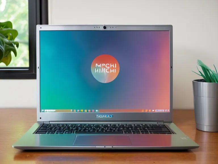 Nahaufnahme eines Laptop-Bildschirms mit Textanalyse-Software und Markierungen.